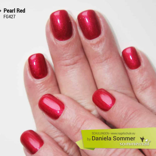 Farbgel - Pearl Red