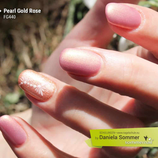 Farbgel - Pearl Gold Rose