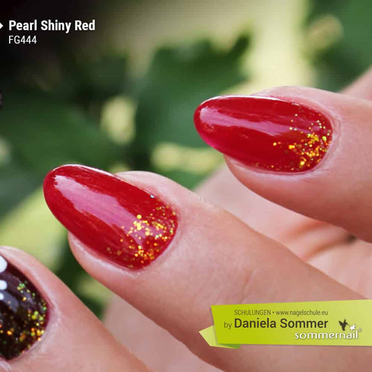 Farbgel - Pearl Shiny Red