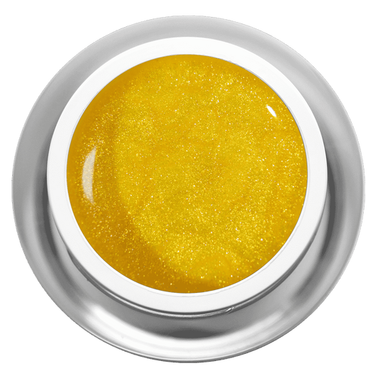 Farbgel - Glimmer Gelb