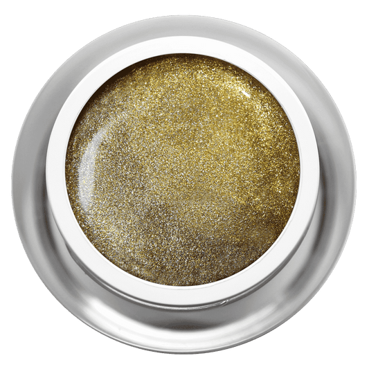 Farbgel - Glimmer Toffee Gold