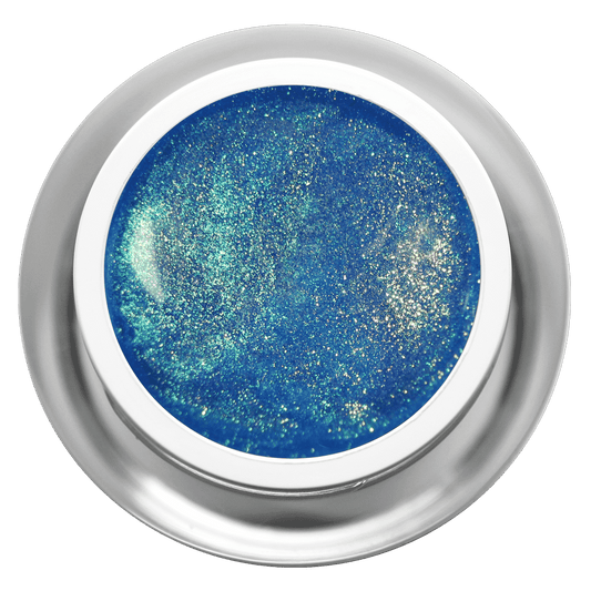 Farbgel - Glimmer Glass Mystic Blue