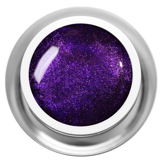 Farbgel - Glimmer Glass Violet Rose