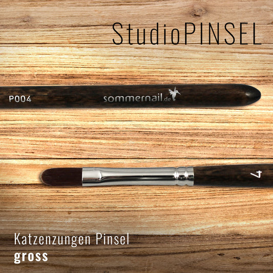 Katzenzungen Pinsel - groß