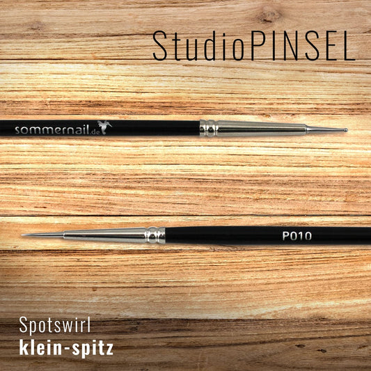Spotswirl - klein + spitz