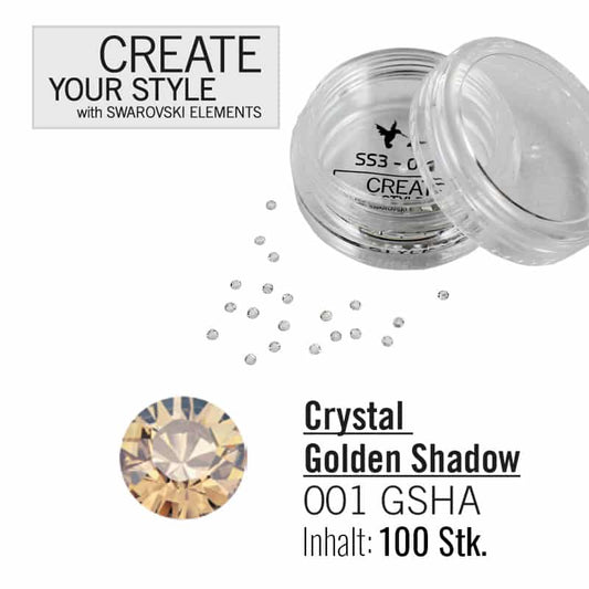 SWAROVSKI ELEMENTS SS3 - Crystal Golden Shadow