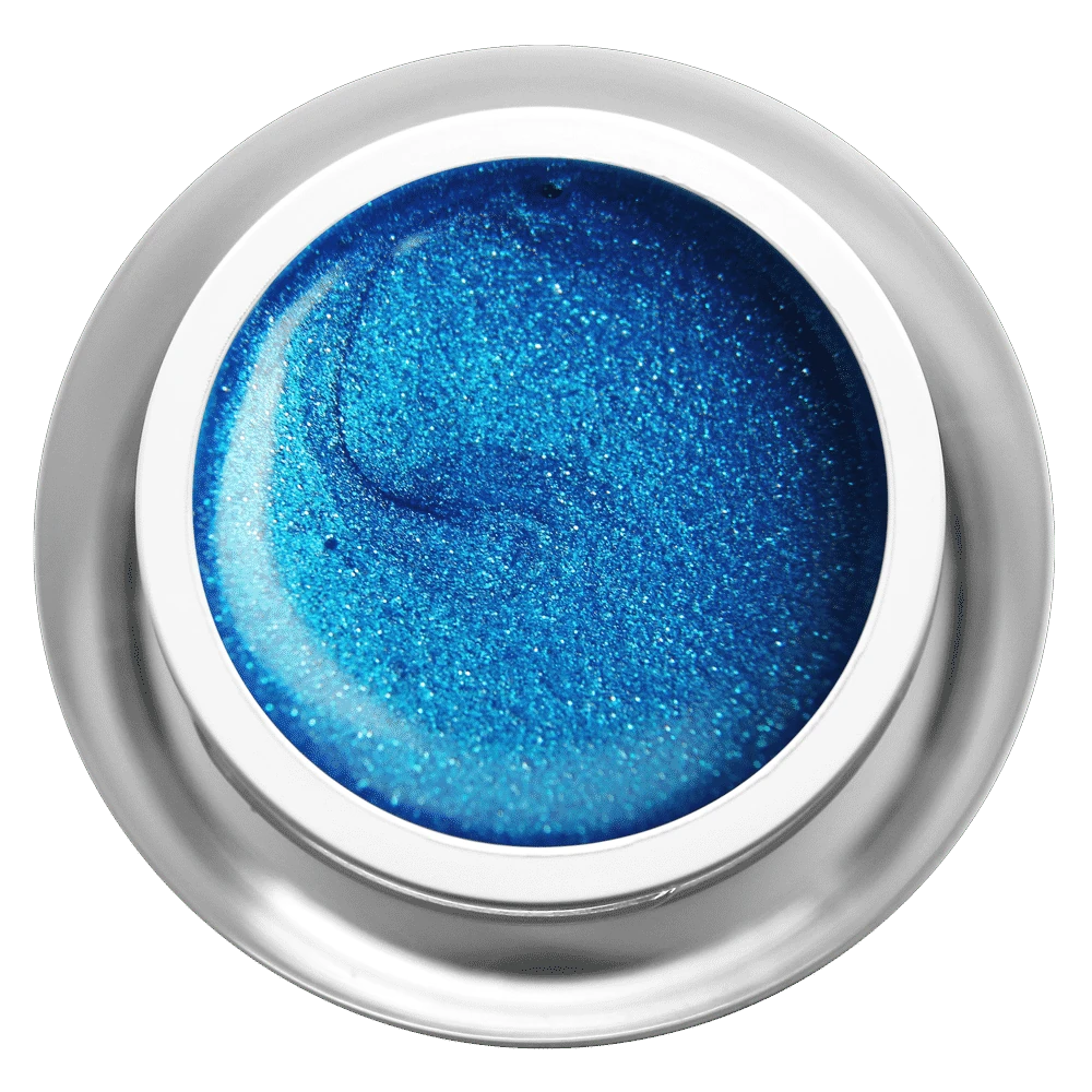 Farbgel - Glimmer Azur