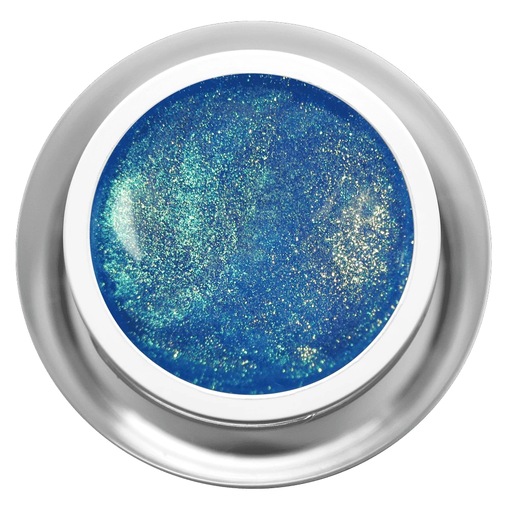 Farbgel - Glimmer Glass Mystic Blue