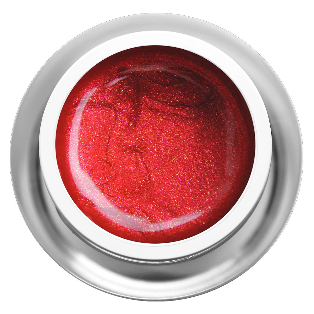 Farbgel - Glimmer Copper Red