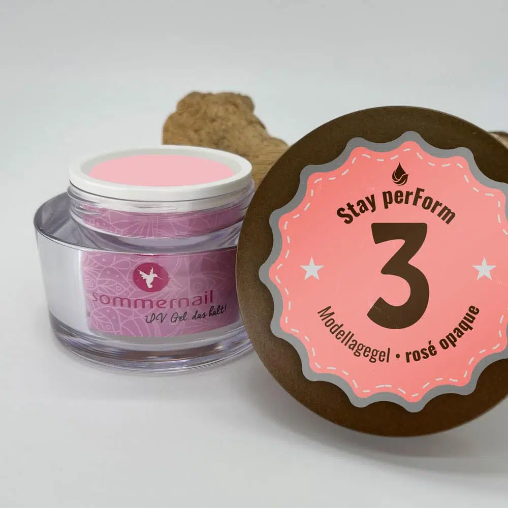 Stay perForm 3 - Modellagegel - Rosé/opaque