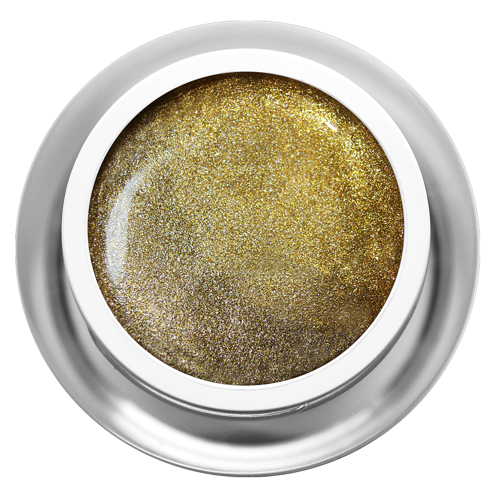 Farbgel - Glimmer Toffee Gold