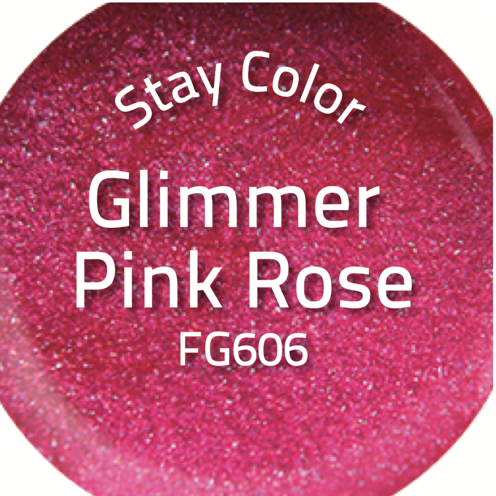 Farbgel - Glimmer Pink Rose