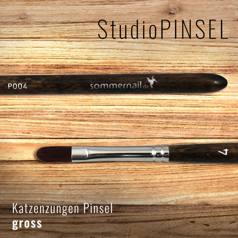 Katzenzungen Pinsel - groß