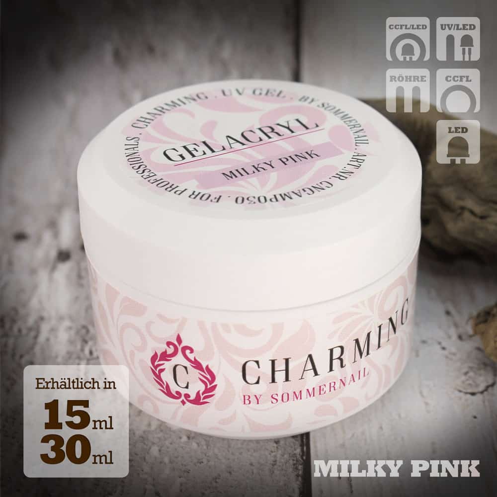 CHARMING GELACRYL - milky pink