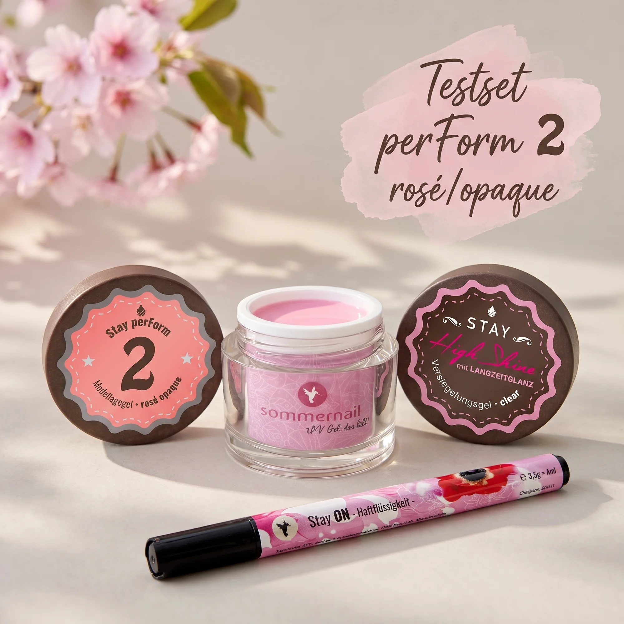 Testset - Stay perForm 2 - Rosé/opaque