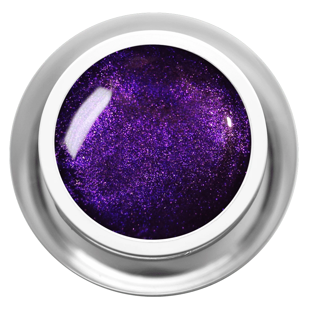 Farbgel - Glimmer Glass Violet Rose
