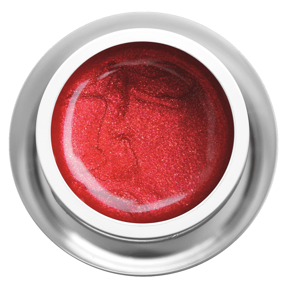 Farbgel - Glimmer Copper Red