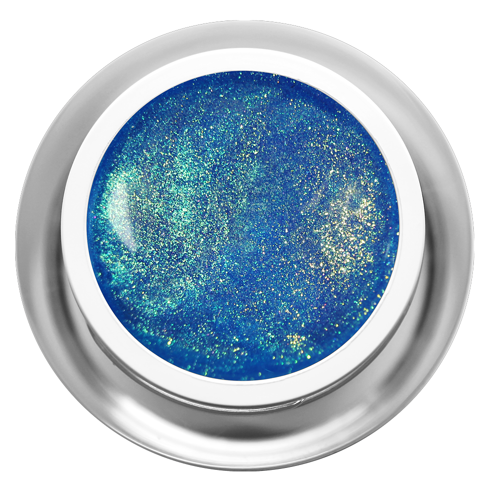 Farbgel - Glimmer Glass Mystic Blue