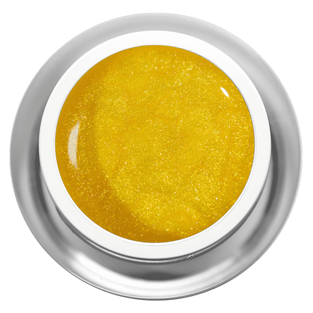 Farbgel - Glimmer Gelb