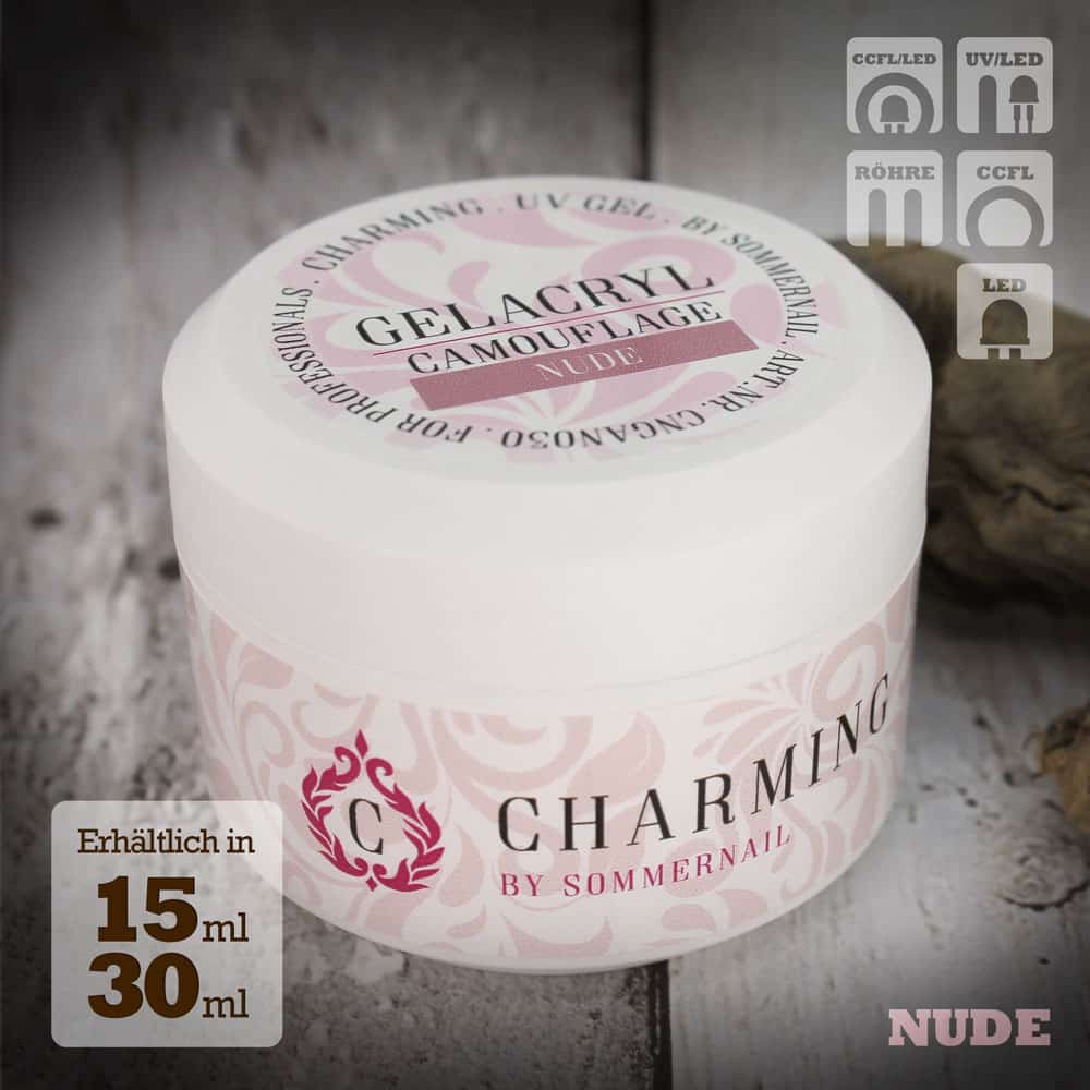 CHARMING GELACRYL - Camouflagegel - nude