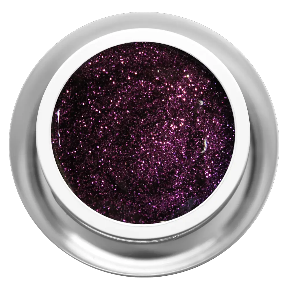 Farbgel - Glitter Lila Star