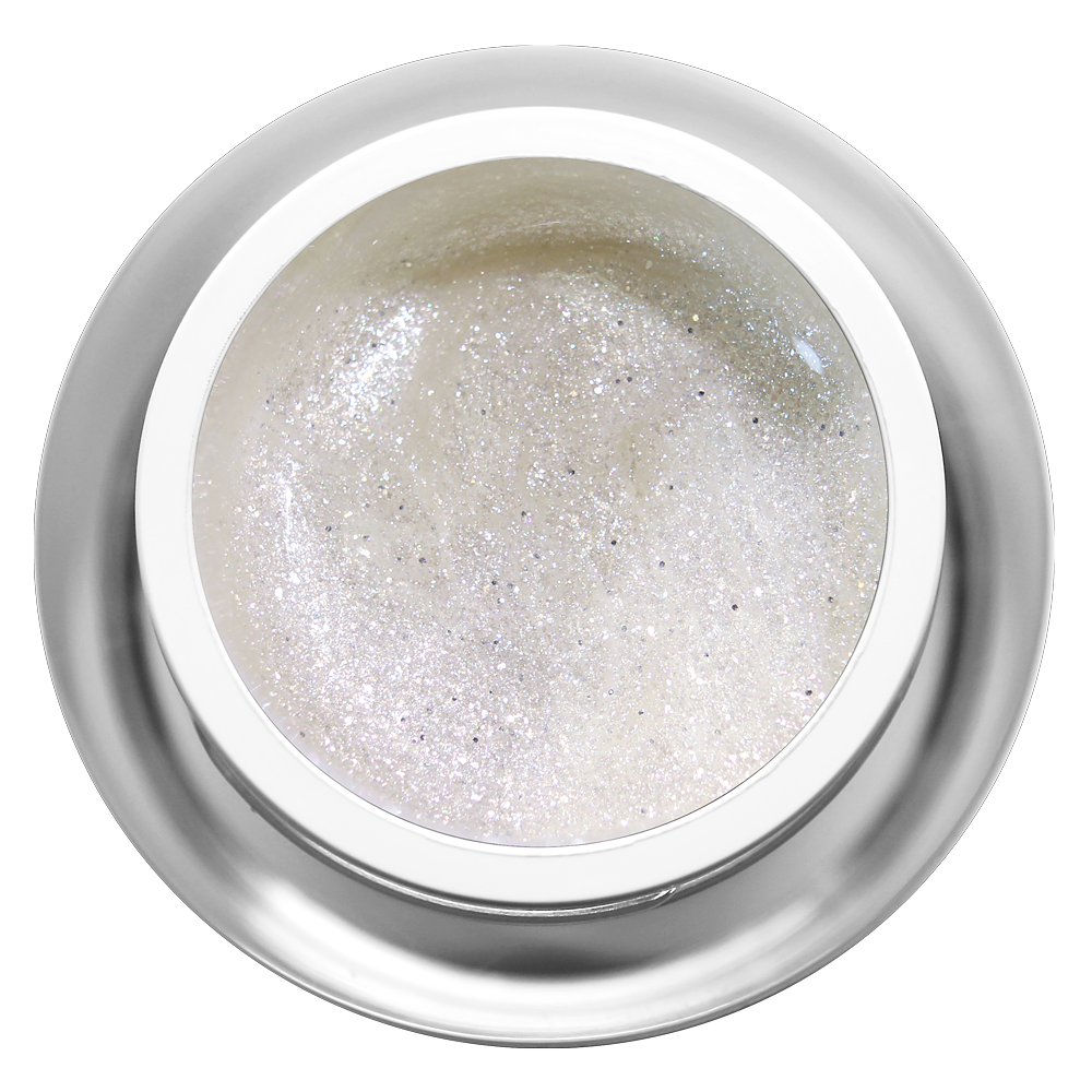 Farbgel - Glimmer White Silver