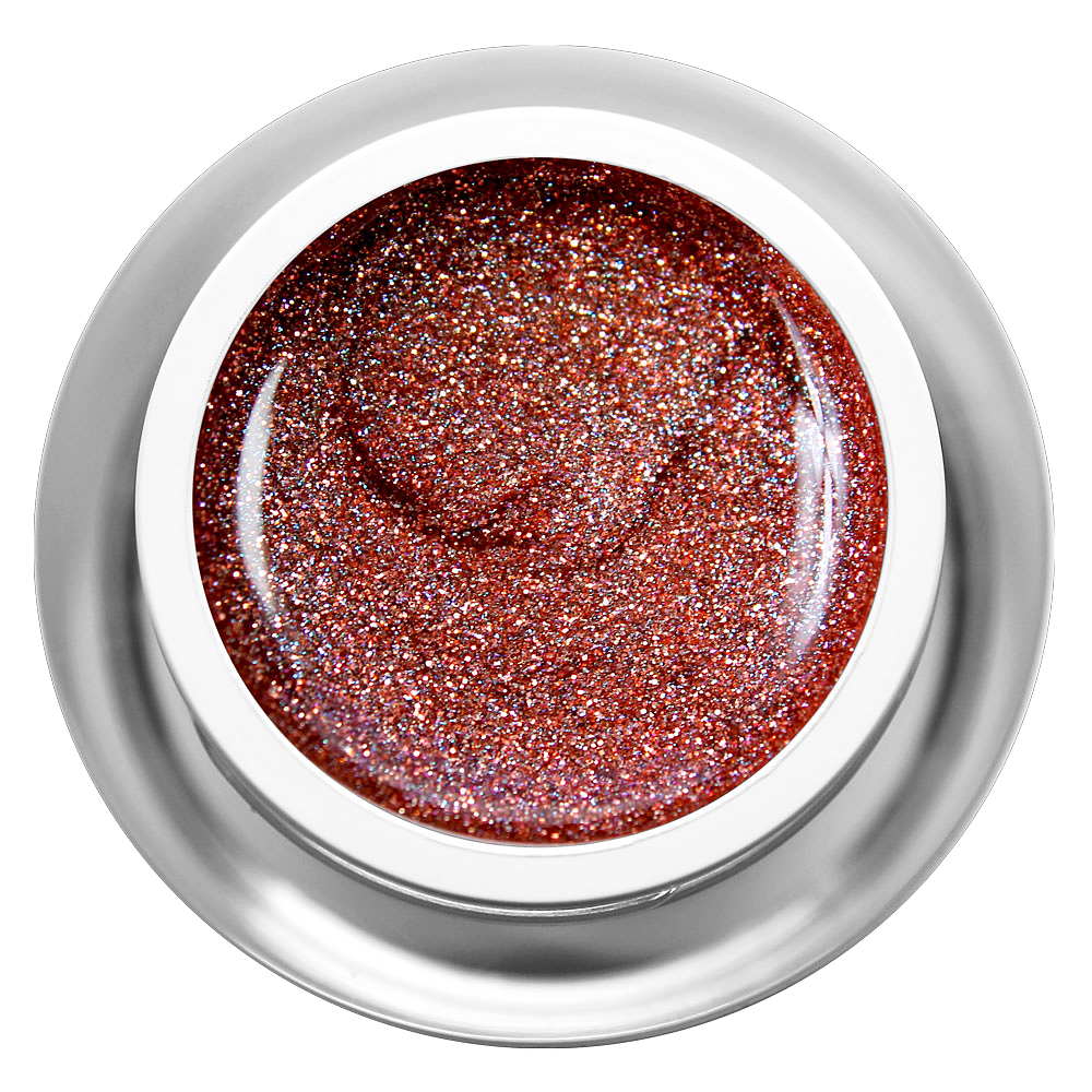 Farbgel - Sparkle Kupfer