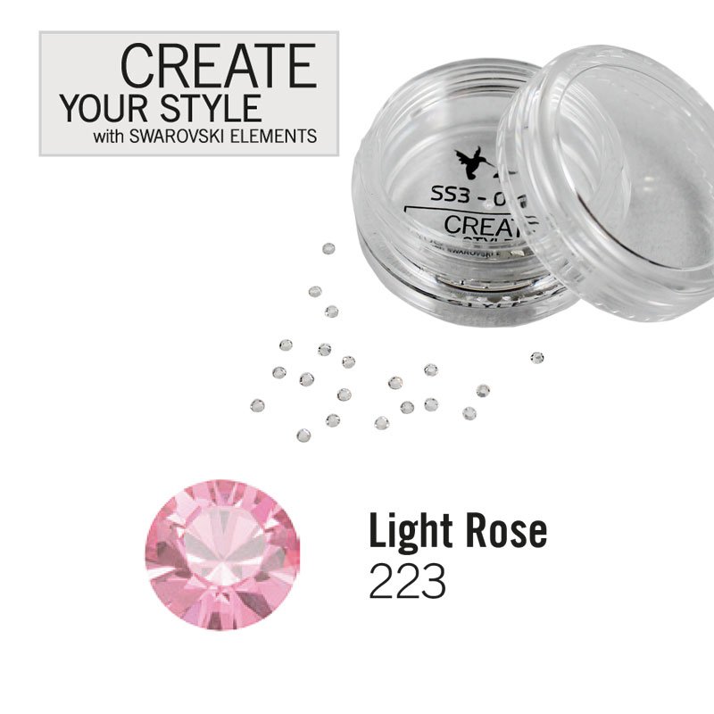 SWAROVSKI ELEMENTS SS3 - Light Rose