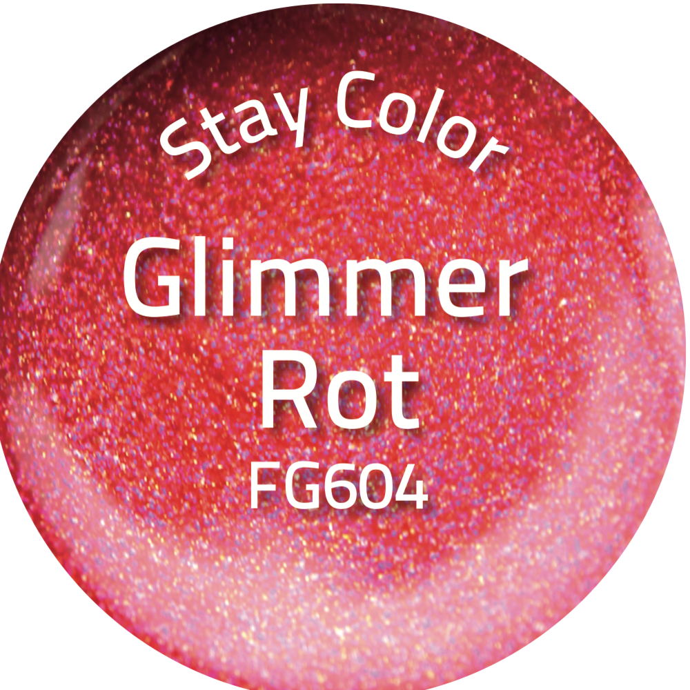 Farbgel - Glimmer Rot