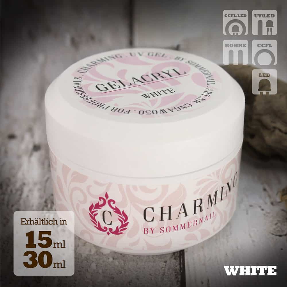 CHARMING GELACRYL - white