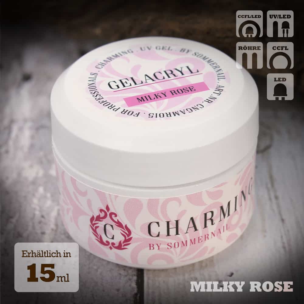 CHARMING GELACRYL - Milky Rose - 15ml