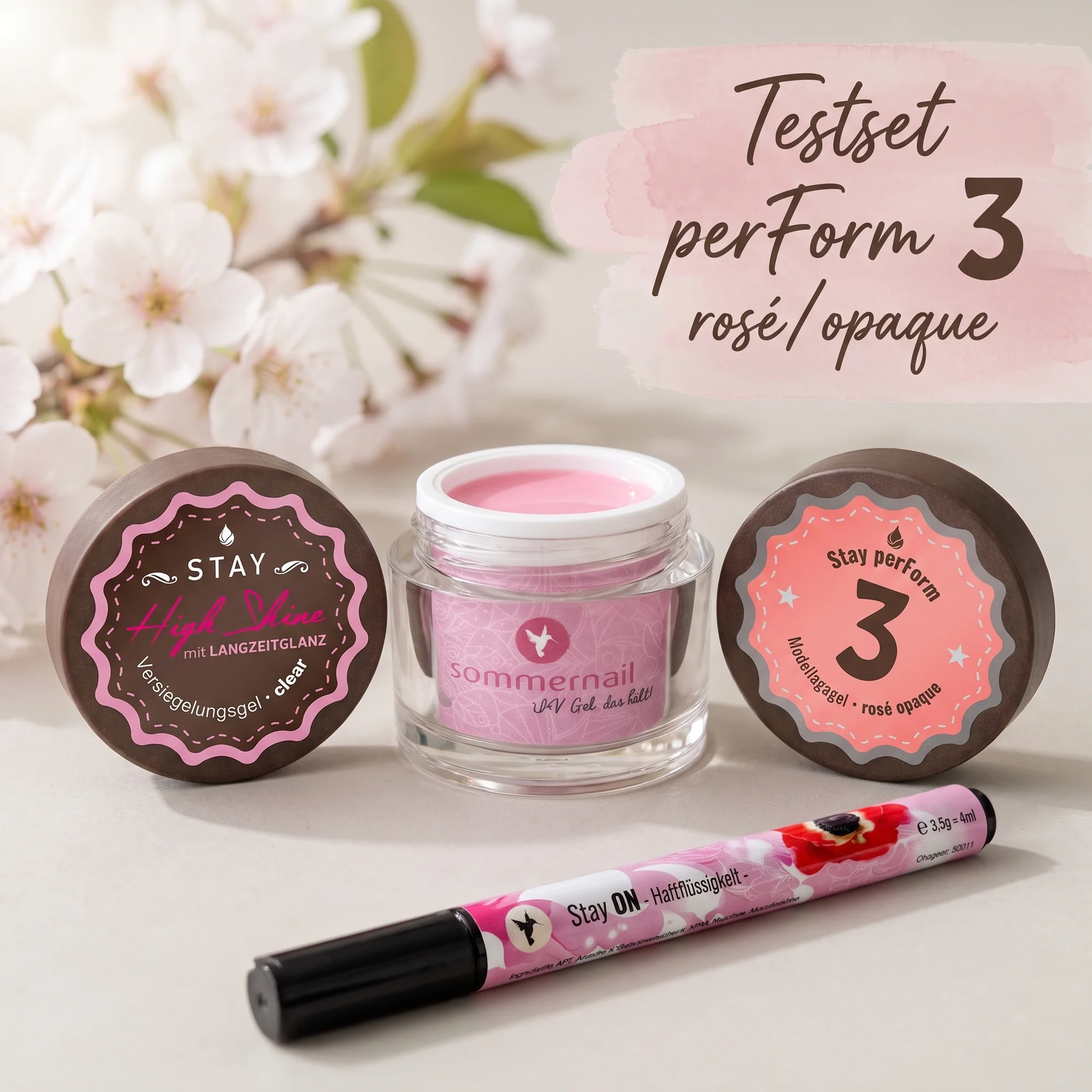 Testset - Stay perForm 3 - Rosé/opaque