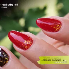 Farbgel Pearl Shiny Red