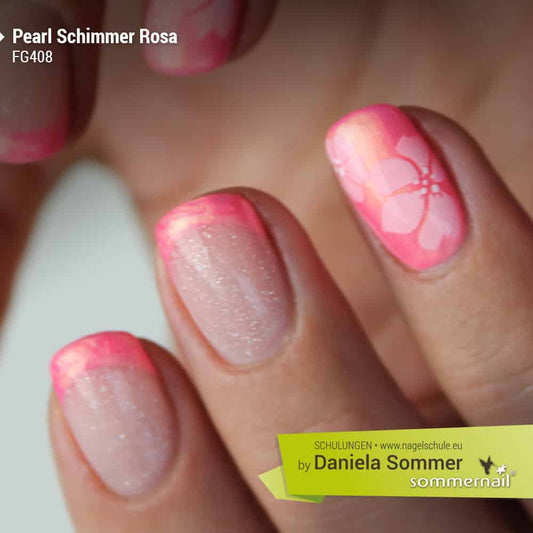 Farbgel - Pearl Schimmer Rosa