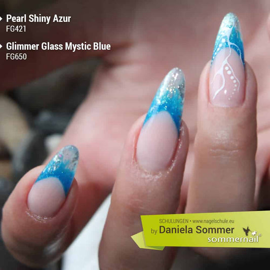 Farbgel - Pearl Shiny Azur