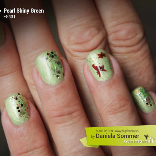 Farbgel - Pearl Shiny Green
