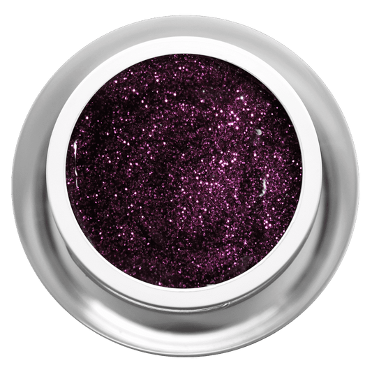 Farbgel - Glitter Lila Star