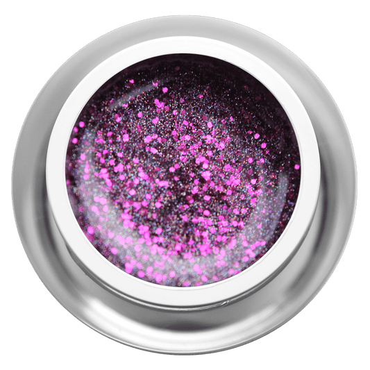 Farbgel - Glitzer Magenta