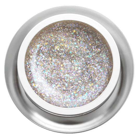 Farbgel - Glitzer Champagner
