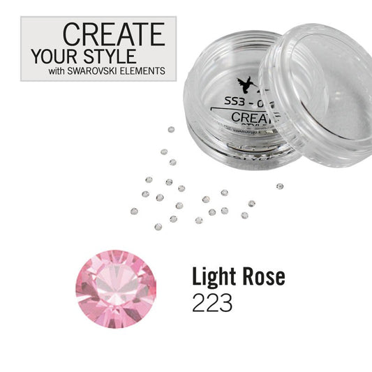 SWAROVSKI ELEMENTS SS3 - Light Rose