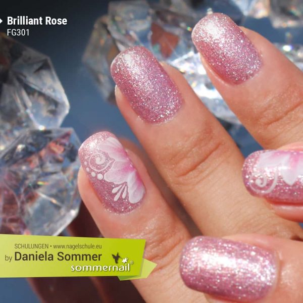 Farbgel Brilliant Rose