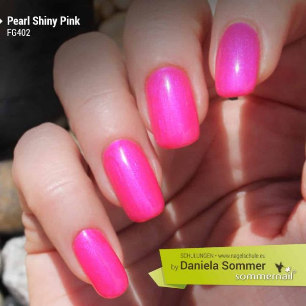 Farbgel Pearl Shiny Pink