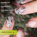 Farbgel Feenstaub Earth, Slurry, Glitzer Golden Amaretto