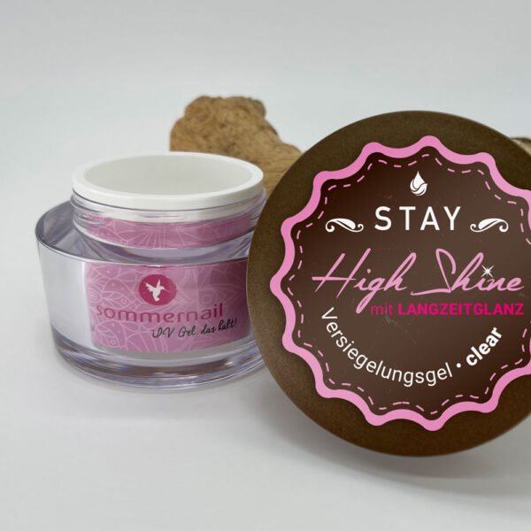 Stay High Shine - Versiegler - clear – sommernail