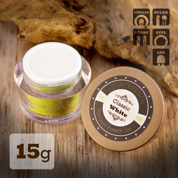 French Classic white – sommernail