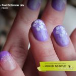 Farbgel Pearl Schimmer Lila