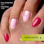 Farbgel Pure Orchid Red + Pearl Rose