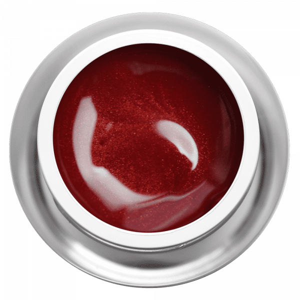 Farbgel Pearl Shiny Red