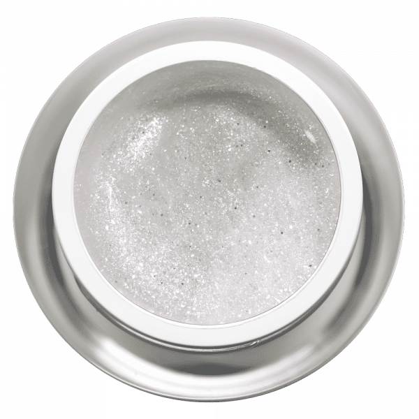 Farbgel Glimmer White Silver