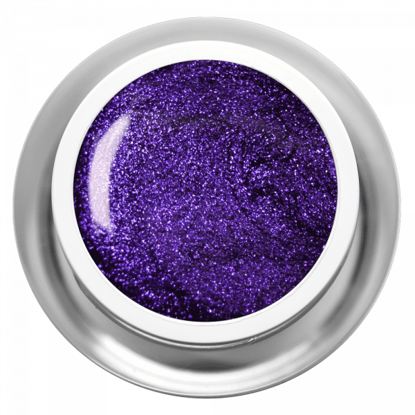 Farbgel Glimmer Lila